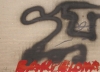 Antoni Tápies, grabado serigrafía sobre cartón, Barcelona, años 80