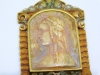 Colgante modernista con camafeo y oro 14k