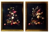 Lu Zhengyuan, fotografía contemporánea digital, bodegón con flores y frutas, 2008