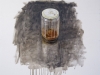 Pintura bodegón realista con bote de cristal Alessandro Taiana