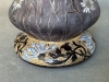 Daum Nancy, Jarrón Art Nouveau “Fleurs des champs”, vidrio soplado, circa 1900