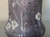 Daum Nancy, Jarrón Art Nouveau “Fleurs des champs”, vidrio soplado, circa 1900