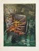 Roberto Sebastian Matta, Je suis intact, grabado 1978, tirada de 100 unidades