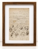 Tristan Tzara, dibujo y texto originales, 1925