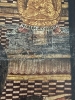 Antigua Thangka Tibetana Bhavachakra, rueda de la vida, Yama y Samsara, Tibet, 1920 aprox.