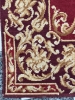 Alfombra española de lana anudada a mano, posible Real Fábrica de Tapices, 1950 aprox. 