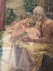3 óleos sobre lienzo, esc. francesa, atrib. Puvis de Chavannes, siglo XIX  