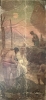 3 óleos sobre lienzo, esc. francesa, atrib. Puvis de Chavannes, siglo XIX  