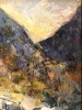 ”Paisaje Andaluz con Valle”, escuela española, años 80-90 del siglo XX