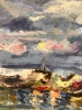 \"Puerto bajo un Cielo de Tormenta\", Lola Cardós, 1990