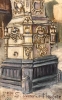 “Piazza S.Domenico Maggiore a Napoli”, Luciano Valeriani (1932-2007), 1991