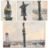 “Monumento a Colón y Puerto de Barcelona”, Boquera, segunda mitad del siglo XX