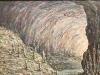 “Vista desde el Interior de una Gruta Marina”, escuela europea de los años 70 del siglo XX