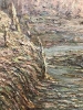 “Vista desde el Interior de una Gruta Marina”, escuela europea de los años 70 del siglo XX