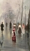 ”Boulevard de París – Escena Decimonónica”, Jordá, años 70-80 del siglo XX