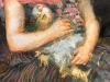 “Muchacha con Muñeca”, Juan Rodríguez Borobio (1936-?), segunda mitad del siglo XX
