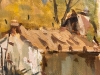\"Casolari nella Campagna Toscana\", Graziano Marsili (1929-2026), años 70 del siglo XX