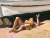 ”Calella de Palafrugell”, Enric Trapero Ballestero, años 60-70 del siglo XX