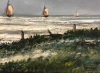 \"Winterse Zee aan de Nederlandse Kust\", Gerrit Marré (1904-1986), años 40-50 del siglo XX