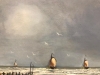 \"Winterse Zee aan de Nederlandse Kust\", Gerrit Marré (1904-1986), años 40-50 del siglo XX
