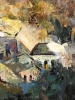 ”Paisaje Andaluz con Valle”, escuela española, años 80-90 del siglo XX