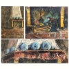\"Bij de Haard\", Adrianus Petrus Johannes Sibens (1906-1964), años 40 del siglo XX