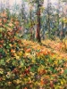 ”Paesaggio di Primavera nel Bosco”, M. Fontana, años 80-90 del siglo XX 