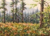 ”Paesaggio di Primavera nel Bosco”, M. Fontana, años 80-90 del siglo XX 