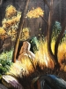 ”Paisaje Rocoso con Río en Otoño”, Matilde Alba Minondo (Granada), años 80-90 del siglo XX