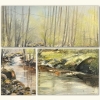 \"Tres Paisajes Suecos\", Bror Oskar Halldin (1925-2010), años 60–70