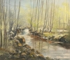 \"Tres Paisajes Suecos\", Bror Oskar Halldin (1925-2010), años 60–70