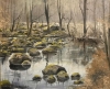 \"Tres Paisajes Suecos\", Bror Oskar Halldin (1925-2010), años 60–70