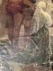 3 óleos sobre lienzo, esc. francesa, atrib. Puvis de Chavannes, siglo XIX  