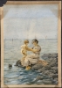 Aurelio Roberti, Italia, acuarela, siglo XIX