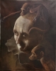  Peter Harskamp, óleo sobre lienzo, firmado y fechado en 1975