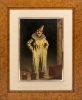 Pere Borrell del Caso, \"Pierrot\", óleo sobre lienzo, siglo XIX