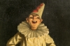 Pere Borrell del Caso, \"Pierrot\", óleo sobre lienzo, siglo XIX