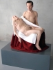 Escultura hiperrealista piedad contemporánea desnudo, Sam Jinks
