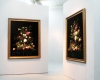 Lu Zhengyuan, fotografía contemporánea digital, bodegón con flores y frutas, 2008
