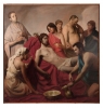 Manuel Paez Álvarez, pintura figurativa contemporánea, escena descendimiento, mitología Apolo