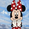Jorge Pérez Parada, pintura pop urbana, Minnie Mouse, 2022