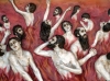 Óscar Salmerón, escultura de pared, relieve, escena guerra, infierno, 2008