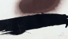 Antoni Tápies, litografía, abstracción con cruz