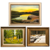 \"Tres Paisajes Finlandeses\", T.Hiltunen y Rauno Viitanen, 1970,1986 y 1987