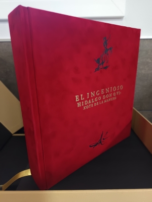Don Quijote de la Mancha, ejemplar H.C., Editorial Planeta, ilustrado por Dalí