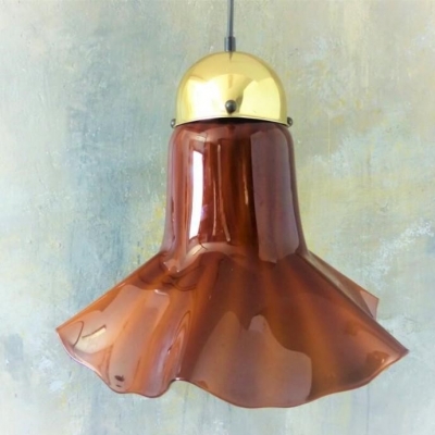 Lámpara vintage de techo de Peil & Putzler, 1970 - 1975