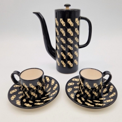 Juego de café de cerámica de Hedwig Bollhagen, 1960 - 1970