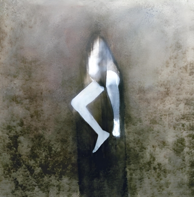 Pintura contemporánea, surrealismo con piernas, Jon Ander del Arco
