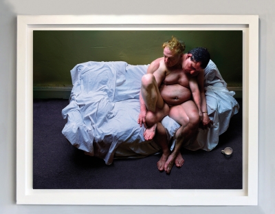 Antony Crossfield, fotografía contemporánea, cuerpos distorsionados, desnudo, 2003