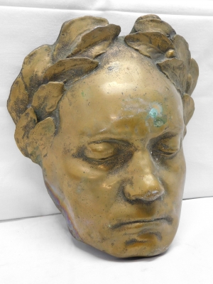  Máscara mortuoria en bronce, Ludwig van Beethoven